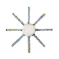 KIT LED SMD 16W CORONA SOSTITUZIONE PLAFONIERE ALOGENE BIANCO FREDDO NATURALE