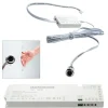 KIT MINI INTERRUTTORE SENSORE MOVIMENTO MANO LUCI LED ARMADIO ALIMENTATORE 12V 100W