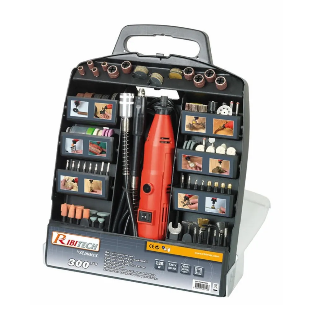 KIT MINI TRAPANO 135W IN VALIGETTA 300 ACCESSORI MODELLISMO FA IDA TE PROMKIT300