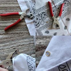 KIT PINZA FUSTELLATRICE + PINZA BORCHIE BUCHI CINTURE PELLE SCARPE BORCHIE