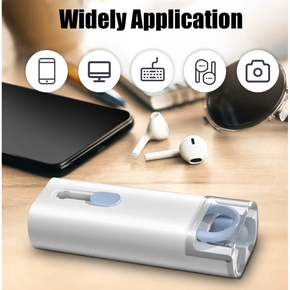 KIT PULIZIA MULTIFUNZIONE 7IN1 PER TASTIERE APPARECCHI ELETTRONICI PC NOTEBOOK