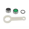 KIT 9PZ AERATORI PER RUBINETTO M24 IN ABS 24MM CHIAVE SERRAGGIO GUARNIZIONI 59031