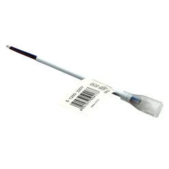 KIT 10PZ CONNETTORE ALIMENTAZIONE FLESSIBILE STRIP LED 220V 8MM 3535 S-120D-220V