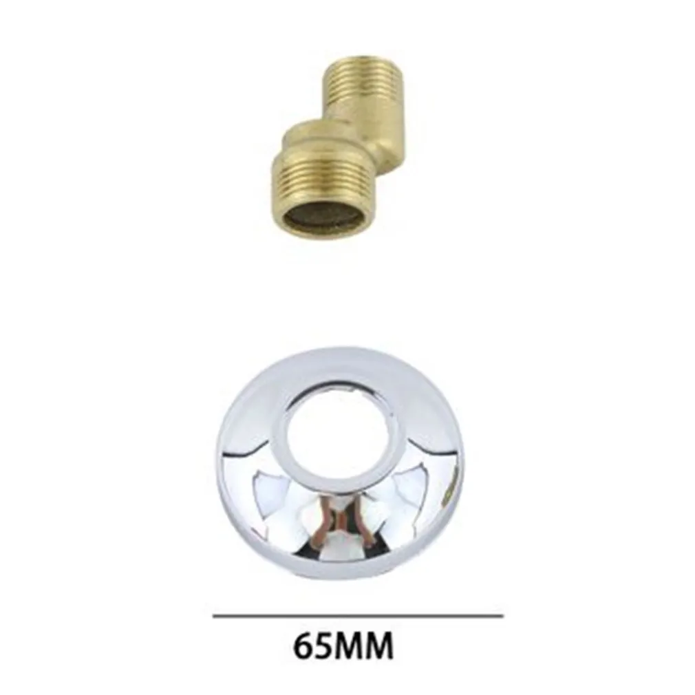 KIT 2PZ CONNETTORE ECCENTRICO PER RUBINETTO 3/4 RACCORDO ROSETTA 65MM ACCESSORIO 52363