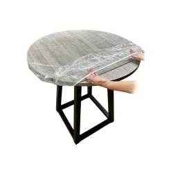 KIT 10PZ PROTEZIONE PER TAVOLA TOVAGLIA USA E GETTA TRASPARENTE 1,40 X 2,00 METRI