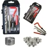 KIT RIPARAZIONE FILETTI 15 PZ ELICOIDI M14 x 2.0 RIPRISTINA FILETTATURE ROVINATE