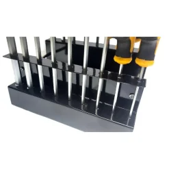 KIT SERIE 18 CHIAVI A BRUGOLA ESAGONALI CON TESTA SFERICA TORX CROMO VANADIO