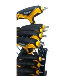 KIT SERIE 18 CHIAVI A BRUGOLA ESAGONALI CON TESTA SFERICA TORX CROMO VANADIO