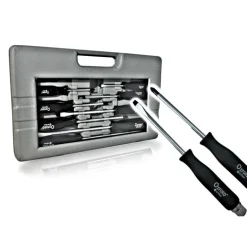 KIT SET 12 CACCIAVITI CACCIAVITE IMPATTO A CROCE E TAGLIO CON MANICO AD IMPATTO