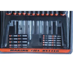 KIT SET 18 CACCIAVITI CACCIAVITE CON SUPPORTO A PARETE FISSI CROCE CRV SDY120006