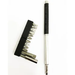 KIT SET 14 IN 1 CACCIAVITE CON PUNTE INSERTI INTERCAMBIABILI 14 PZ BRICOLAGE