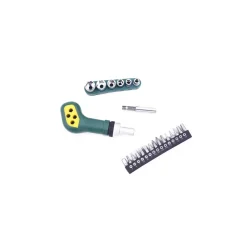 KIT SET CACCIAVITI MULTIFUNZIONE 23 PEZZI ASSORTITI CACCIAVITE + BUSSOLE