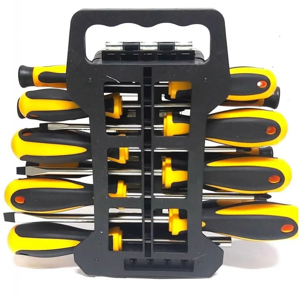 KIT SET DA 44 PEZZI CACCIAVITI TORX ESAGONALI PUNTE INSERTI BUSSOLA