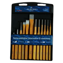 KIT SET SCALPELLI CACCIASPINE CACCIACHIODI PUNZONI 12 PZ PEZZI CACCIA CHIODI