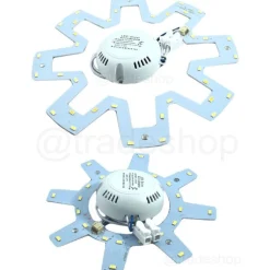 KIT SMD LED PANNELLO LUCE 12W 18W 20W 22W CONVERSIONE PLAFONIERA VECCHIO NEON