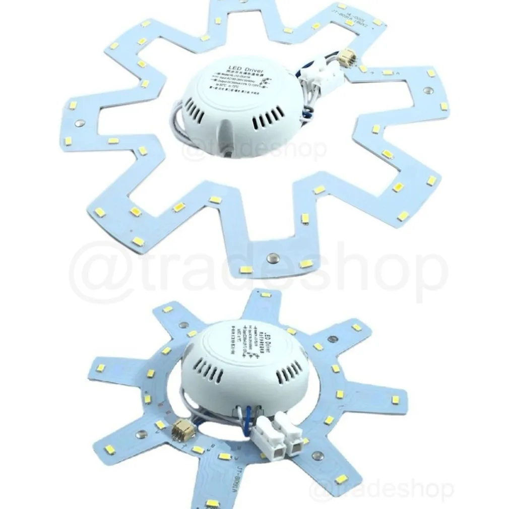 KIT SMD LED PANNELLO LUCE 12W 18W 20W 22W CONVERSIONE PLAFONIERA VECCHIO NEON