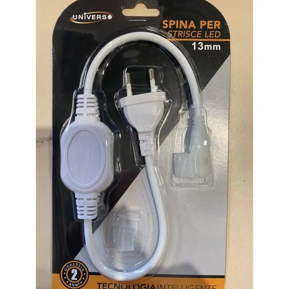 KIT SPINA PER STRISCE LED DRIVER 220V SMD 2835 DA 13MM S-13MM-220V RADDRIZZATORE