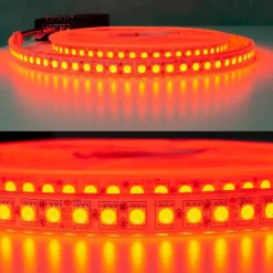 KIT STRISCIA 600LED 75W RGB IP68 ESTERNI DIMMERABILE 24V CENTRALINA ALIMENTATORE