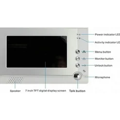 KIT VIDEO CITOFONO VIDEOCITOFONO MONITOR 7