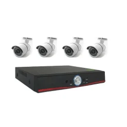 KIT VIDEOSORVEGLIANZA AHD 1080P ONVIF 4 8 CH CANALI 3MP 3.6MM VGA HDMI LAN TP-01