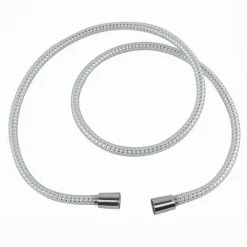 LACCIO TUBO FLESSIBILE DOCCIA BIFLEX CROMO BIANCO UNIVERSALE LUNGO 1.5 MT 87302