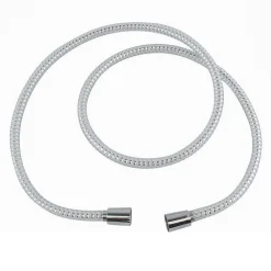 LACCIO TUBO FLESSIBILE DOCCIA BIFLEX CROMO BIANCO UNIVERSALE LUNGHEZZA 2MT 87304