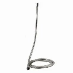 LACCIO TUBO FLESSIBILE DOCCIA VASCA BAGNO ACCIAIO UNIVERSALE 1,8 METRI 69216