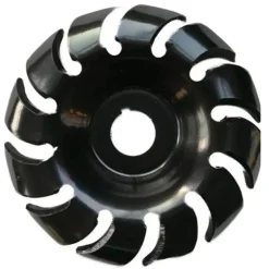 LAMA DISCO TAGLIO LEGNO 12 DENTI PER SMERIGLIATRICE ANGOLARE 22.23MM 125MM 07564