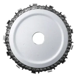 LAMA DISCO TAGLIO LEGNO A CATENA PER SMERIGLIATRICE ANGOLARE 115 X 22 MM