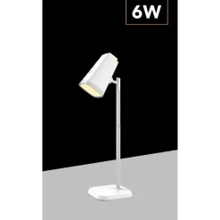 LAMPADA 2 IN 1 RICARICABILE SCRIVANIA APPLIQUE A LED 6W TOUCH DIMMERABILE CCT BL-1008