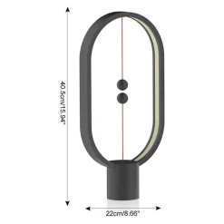 LAMPADA A LED DA COMODINO CON INTERRUTTORE MAGNETICO MID AIR LUCE NOTTURNA