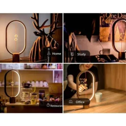 LAMPADA A LED DA COMODINO CON INTERRUTTORE MAGNETICO MID AIR LUCE NOTTURNA