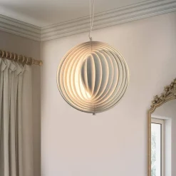 LAMPADA A SOSPENSIONE 3D GEOMETRICO CERCHIO E27 LAMPADA REGOLABILE PENDENTE LP-85B