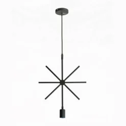 LAMPADA A SOSPENSIONE MODERNA A STELLA PER LAMPADINE E27 PORTALAMPADA B35-X