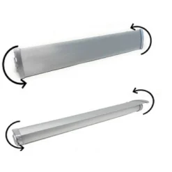 LAMPADA APPLIQUE DA PARETE 12 WATT LUCE PER SPECCHIO TRIPLA COLORAZIONE 41CM F10