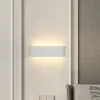 LAMPADA APPLIQUE LED BIANCA MURO 15W IP20 DOPPIO LED CCT SWITCH CAMBIA COLORE LUCE E57-B3C
