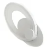 LAMPADA APPLIQUE LED PARETE MURO OVALE 10W DRIVER INCLUSO 220V LUCE FREDDA 6500K