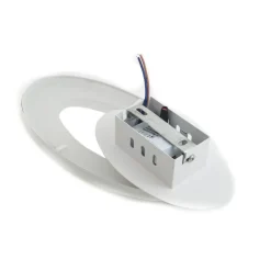 LAMPADA APPLIQUE LED PARETE MURO OVALE 10W DRIVER INCLUSO 220V LUCE FREDDA 6500K
