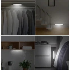 LAMPADA DA PARETE A INDUZIONE 10LED CON SENSORE DI MOVIMENTO PER ARMADI Q-LED100