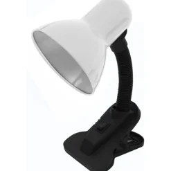 LAMPADA DA SCRIVANIA LAMPADA TAVOLO CON PINZA ORIENTABILE SNODABILE E27