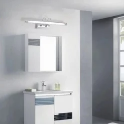 LAMPADA DA SPECCHIO LED 12W 3 MODALITÀ DI LUCE FREDDA CALDA NATURALE IP40 F03-3C