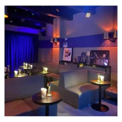 LAMPADA DA TAVOLO A LED VINTAGE RICARICABILE USB LUME LUCE CALDA PER BAR LOCALI