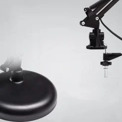 LAMPADA DA TAVOLO CON MORSETTO ORIENTABILE X ESTETISTA SNODABILE E27 COLORI 60W