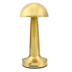 LAMPADA DA TAVOLO DECORATIVA LED A FUNGO LUCE BIANCA 3 INTENSITÀ DI LUCE Q-TL142