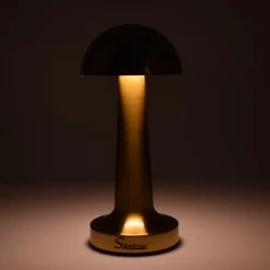 LAMPADA DA TAVOLO DECORATIVA LED A FUNGO LUCE BIANCA 3 INTENSITÀ DI LUCE Q-TL142