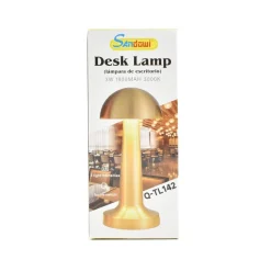 LAMPADA DA TAVOLO DECORATIVA LED A FUNGO LUCE BIANCA 3 INTENSITÀ DI LUCE Q-TL142