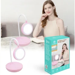 LAMPADA DA TAVOLO DESIGN MODERNO FLESSIBILE RICARICABILE PULSANTE TOUCH TX-9081