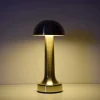 LAMPADA DA TAVOLO EFFETTO BRONZO RICARICABILE USB LUME LUCE CALDA PER BAR LOCALI