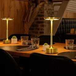 LAMPADA DA TAVOLO MODERNA 3W LUME RICARICABILE TOUCH DIMMERABILE TECNOLOGIA CCT D38-3C