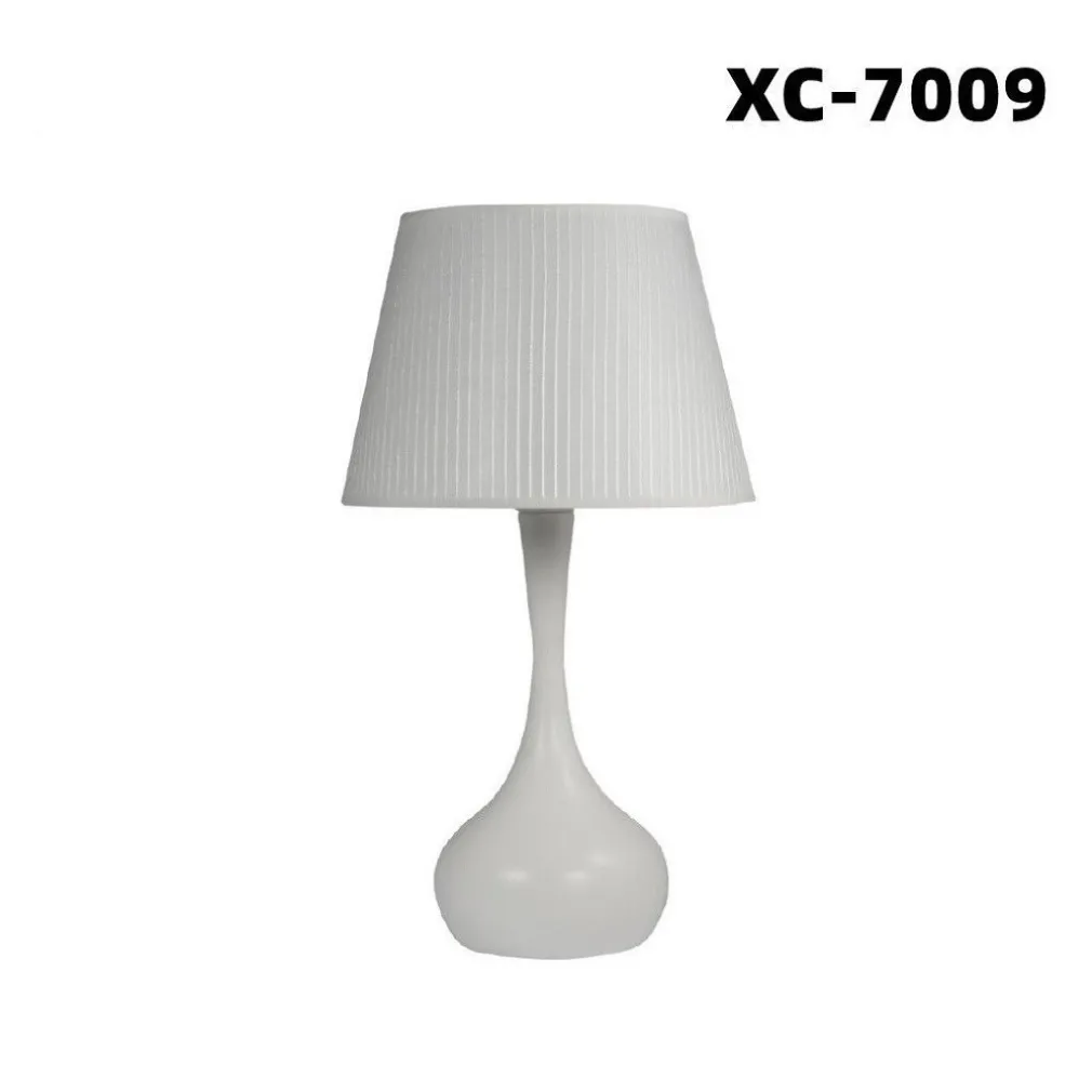 LAMPADA DA TAVOLO SCRIVANIA CON BASE SFERICA BIANCA E27 DESIGN MODERNO XC-7009